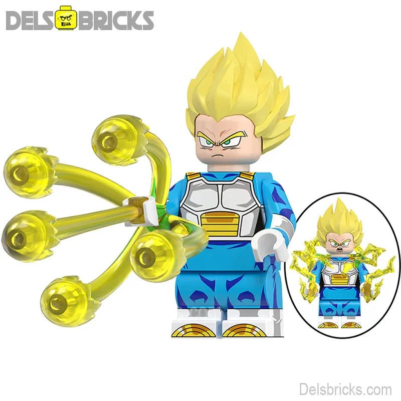 Vegeta Dragon Ball Z Super Lego Minifigures Best Custom Anime Toys 5