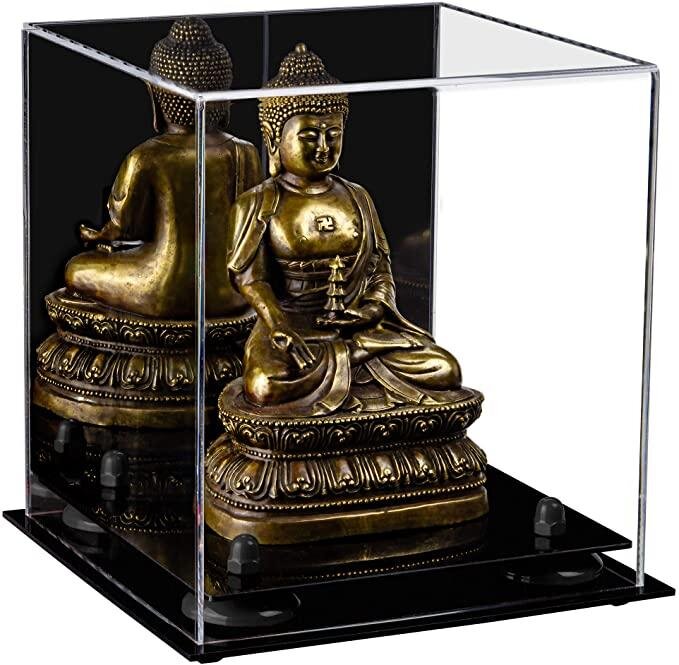 Acrylic Versatile Display Case  8 X 8 X 8.5 Mirror No Wall Mount (A015/V03)