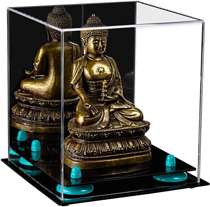 Acrylic Versatile Display Case  8 X 8 X 8.5 Mirror No Wall Mount (A015/V03)