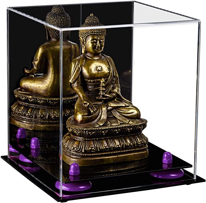 Acrylic Versatile Display Case  8 X 8 X 8.5 Mirror No Wall Mount (A015/V03)