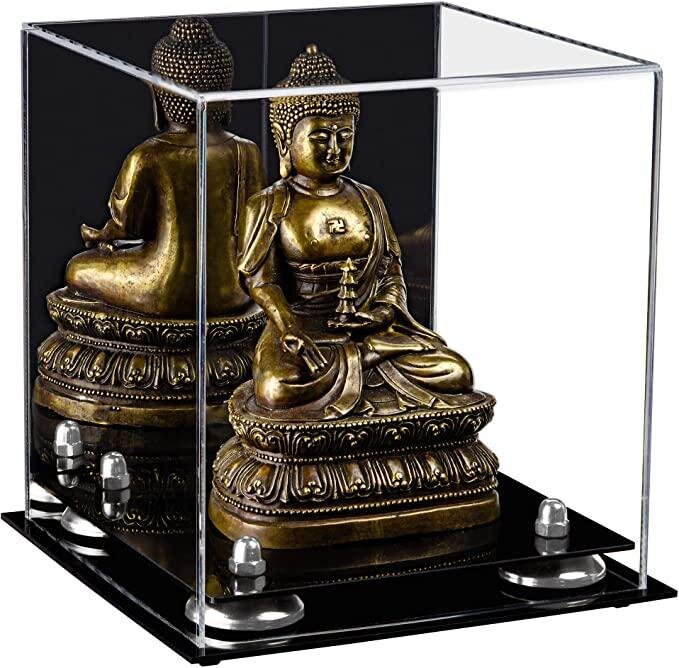 Acrylic Versatile Display Case  8 X 8 X 8.5 Mirror No Wall Mount (A015/V03)