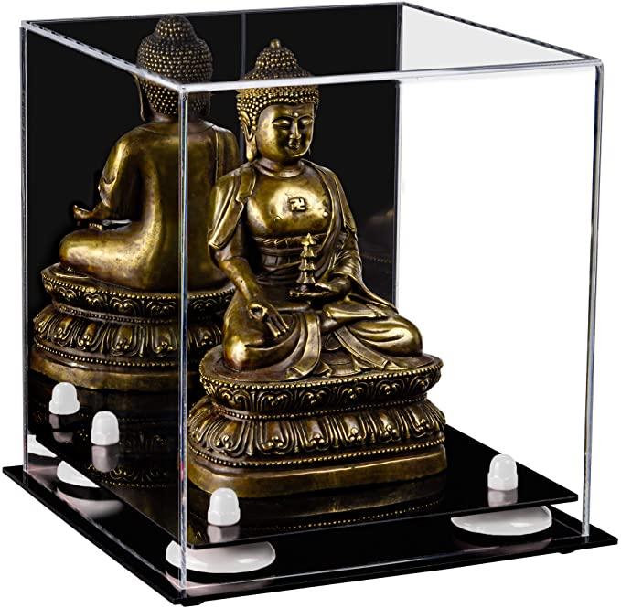 Acrylic Versatile Display Case  8 X 8 X 8.5 Mirror No Wall Mount (A015/V03)