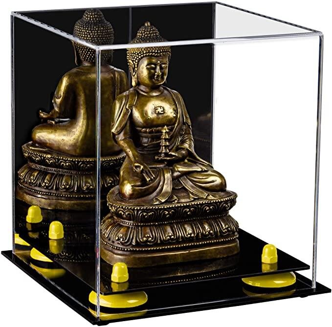 Acrylic Versatile Display Case  8 X 8 X 8.5 Mirror No Wall Mount (A015/V03)
