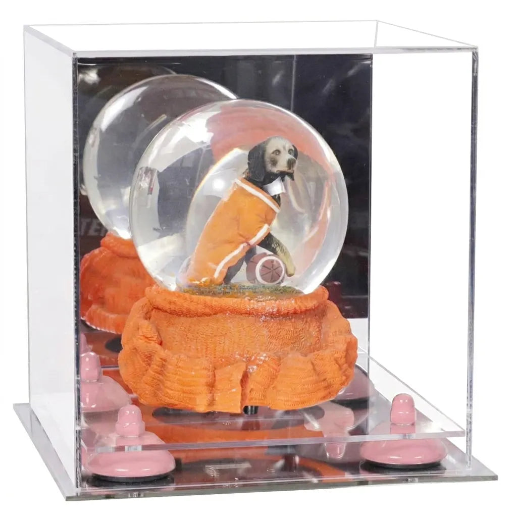 Acrylic Versatile Display Case  8 X 8 X 8.5 Mirror No Wall Mount (A015/V03)