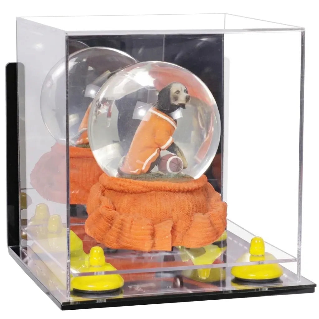 Acrylic Versatile Display Case  8 X 8 X 8.5 Mirror Wall Mount (A015/V03)