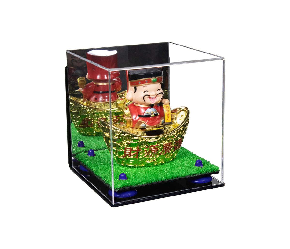 Acrylic Versatile Display Case  8 X 8 X 8.5 Mirror Wall Mount (A015/V03)