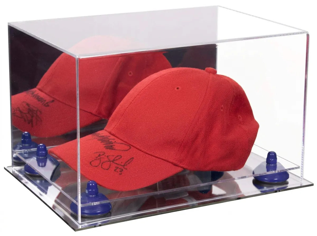 Versatile Display Case - Rectangle Box 12 x 8.25 x 7.25 - Mirror No Wall Mounts (A018/V40)