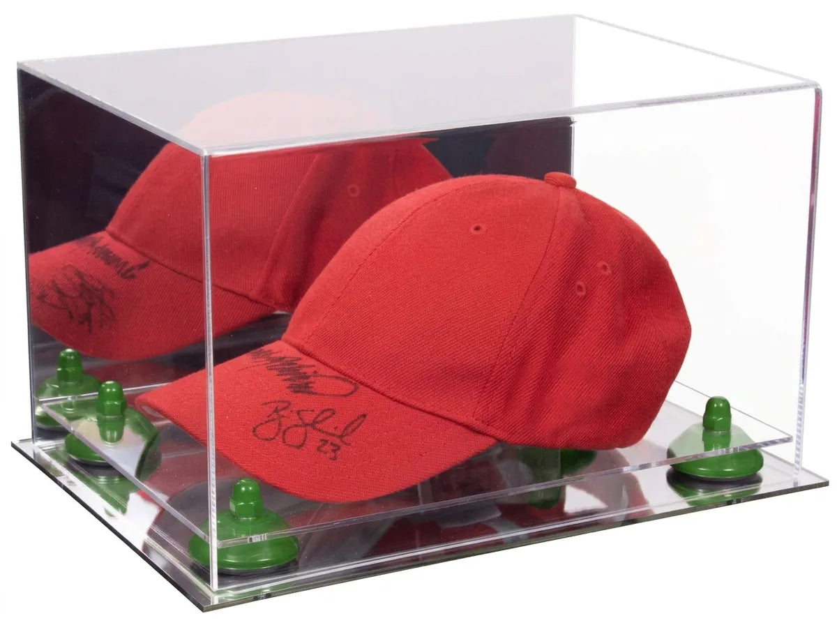 Versatile Display Case - Rectangle Box 12 x 8.25 x 7.25 - Mirror No Wall Mounts (A018/V40)