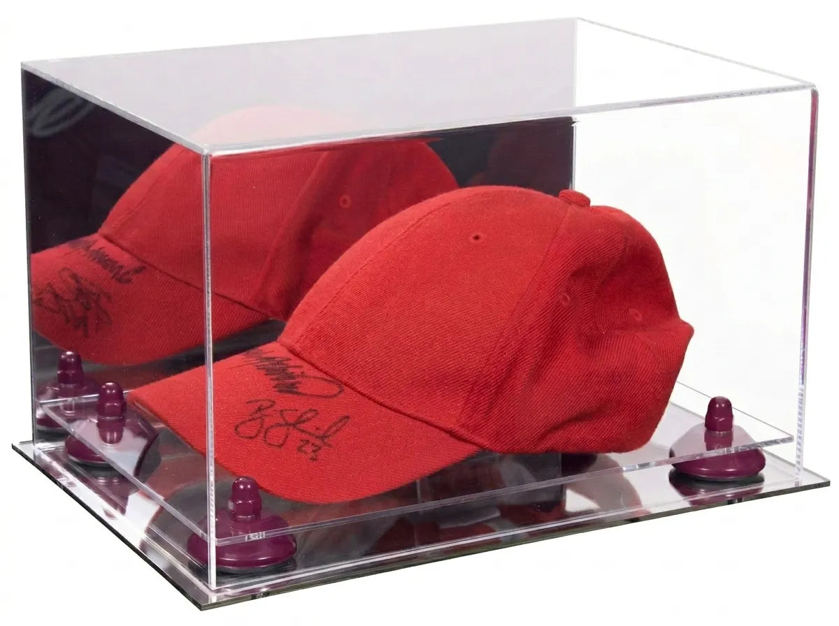 Versatile Display Case - Rectangle Box 12 x 8.25 x 7.25 - Mirror No Wall Mounts (A018/V40)