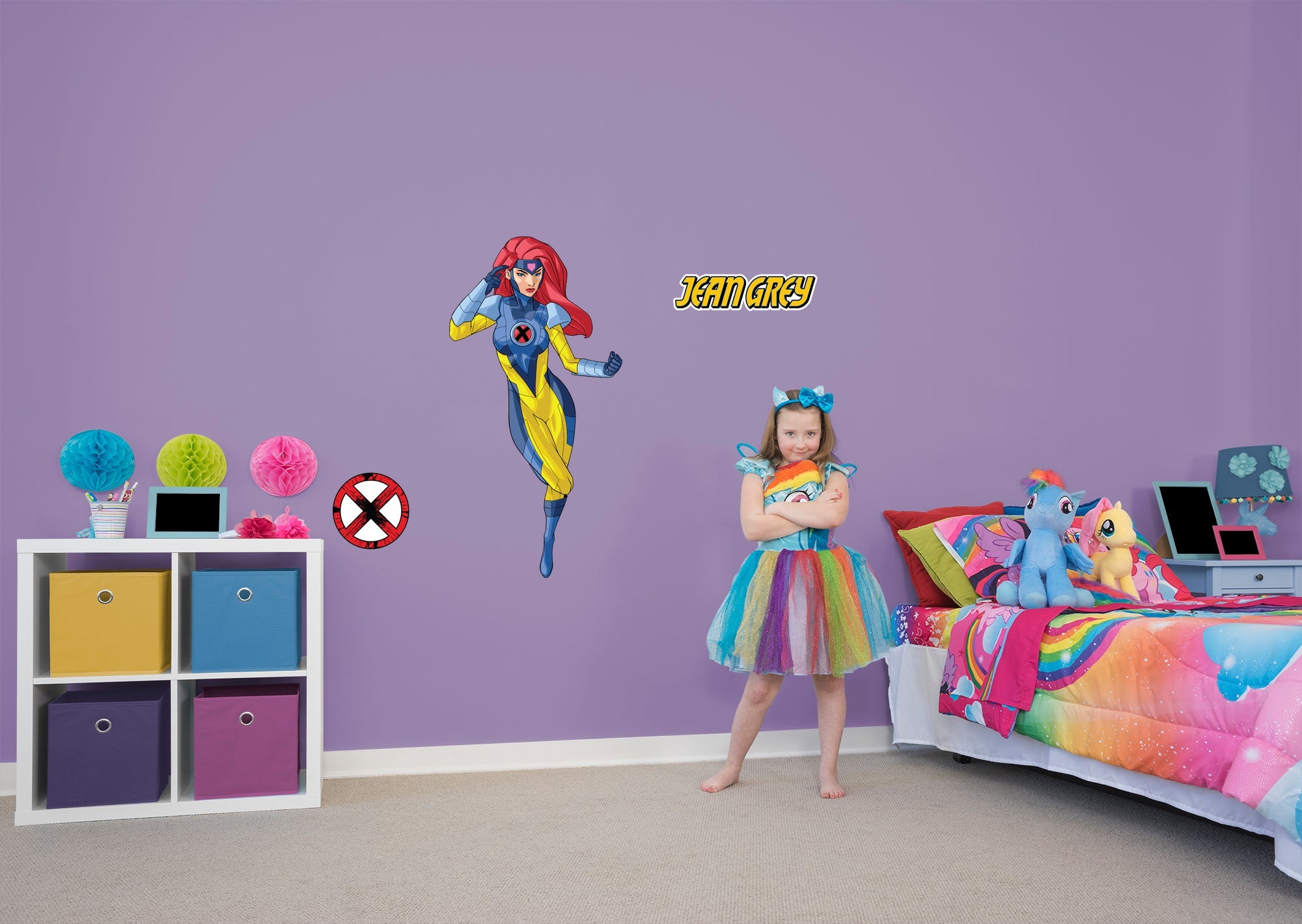 X-Men Jean Grey RealBig  - Officially Licensed Marvel Removable Wall Decal