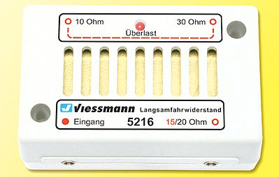 Viessmann 5216 All Scale Speed Reduction Resistor -- 10-30 Ohms Selectable