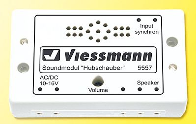 Viessmann 5557 All Scale Sound Module w/Speaker -- Helicopter