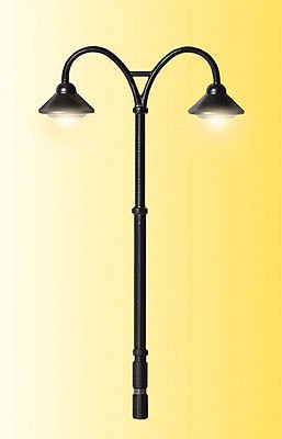 Viessmann 6109 HO Scale Baden-Baden Double Platform Lamp -- 2-15/16"  7.4cm Tall