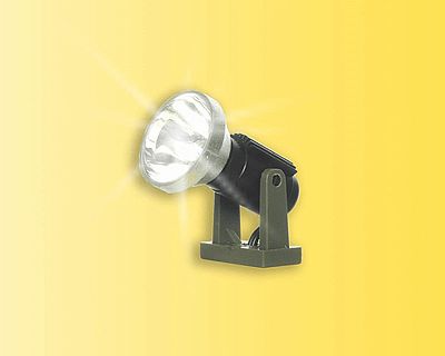 Viessmann 9330 O Scale Low Spotlight -- White LED
