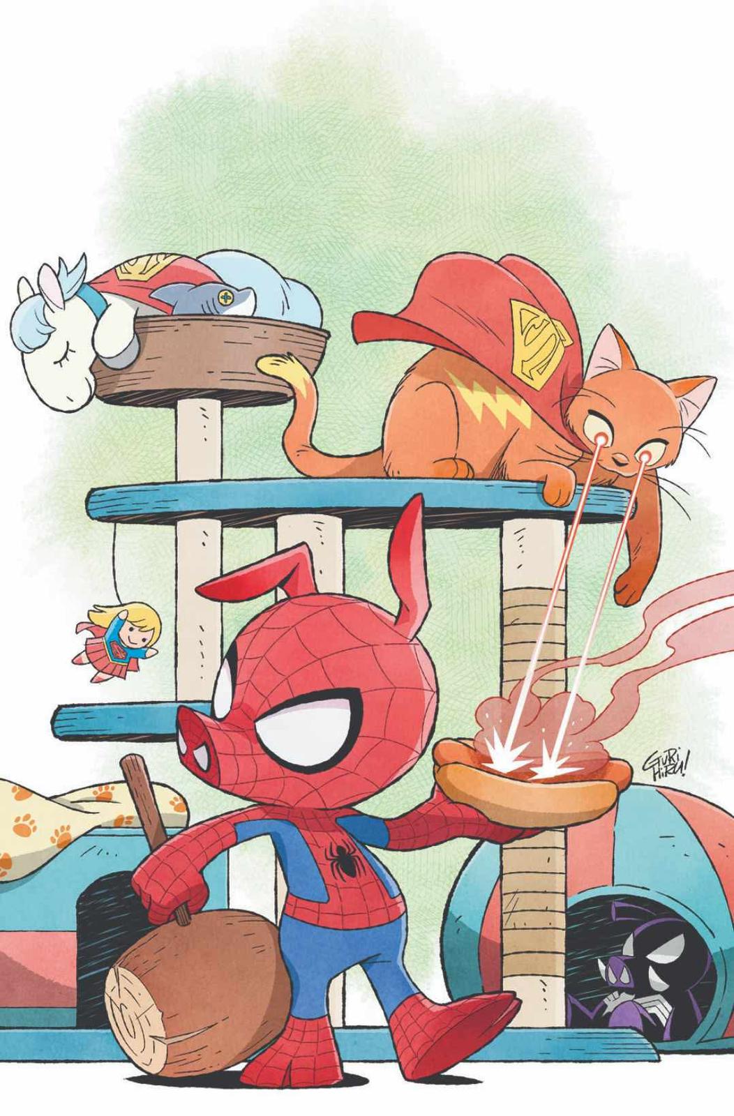 [2 PACK] SPIDER-MAN/SUPERMAN #1 GURIHIRU EXCLUSIVE VAR (04/22/2026)