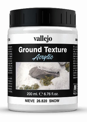 Vallejo 26820 200ml Bottle Snow Ground Diorama FX