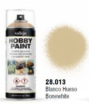 Vallejo 28013 400ml Bonewhite Fantasy Acrylic Hobby Paint Spray