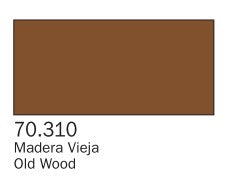 Vallejo 310 17ml Bottle Old Wood Panzer Aces (6/Bx)