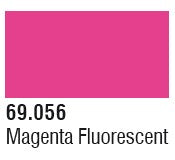 Vallejo 69056 17ml Bottle Magenta Fluorescent Mecha Color (6/Bx)