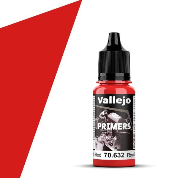 Vallejo 70632 18ml Bottle Bloody Red Surface Primer (6/Bx)