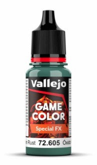 Vallejo 72605 18ml Bottle Green Rust Game Color Special FX (6/Bx)