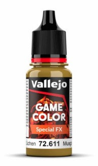 Vallejo 72611 18ml Bottle Moss & Lichen Game Color Special FX (6/Bx)
