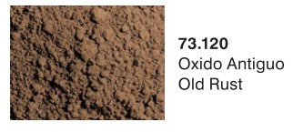 Vallejo 73120 35ml Bottle Old Rust Pigment Powder