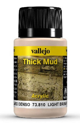Vallejo 73810 40ml Bottle Light Brown Thick Mud Weathering FX