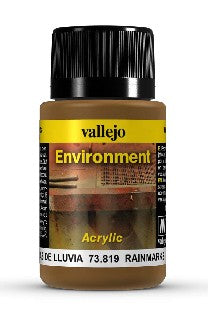 Vallejo 73819 40ml Bottle Rainmarks Weathering FX