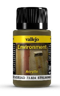 Vallejo 73824 40ml Bottle Streaking Grime Weathering FX