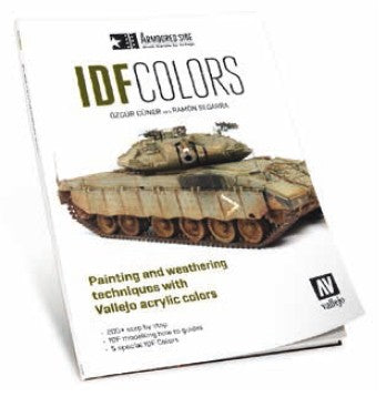 Vallejo 75017 Armorured Side IDF Colors Painting & Weathering Techniques w/Acryl