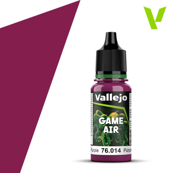 Vallejo 76014 18ml Bottle Warlord Purple Game Air (6/Bx)
