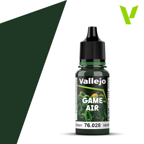 Vallejo 76028 18ml Bottle Dark Green Game Air (6/Bx)