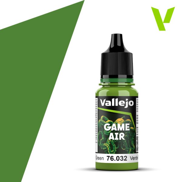Vallejo 76032 18ml Bottle Scorpy Green Game Air (6/Bx)