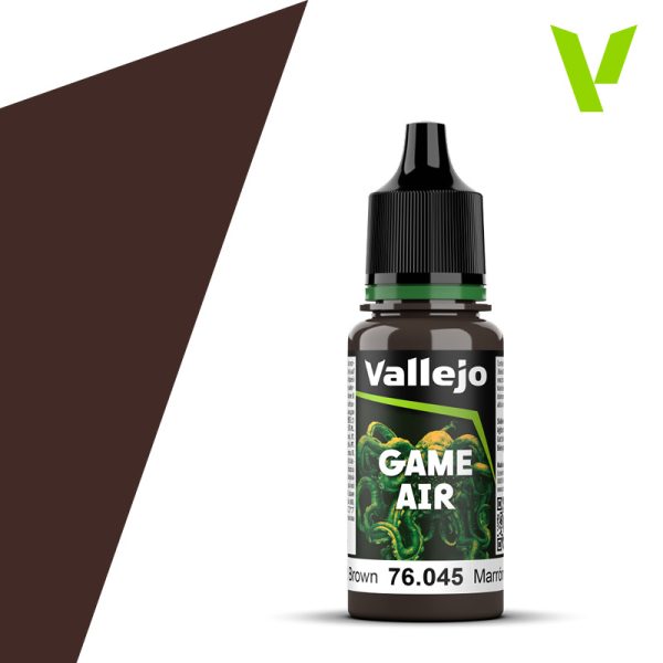 Vallejo 76045 18ml Bottle Charred Brown Game Air (6/Bx)