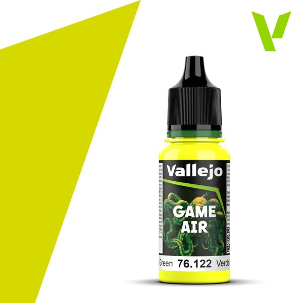 Vallejo 76122 18ml Bottle Bile Green Game Air (6/Bx)