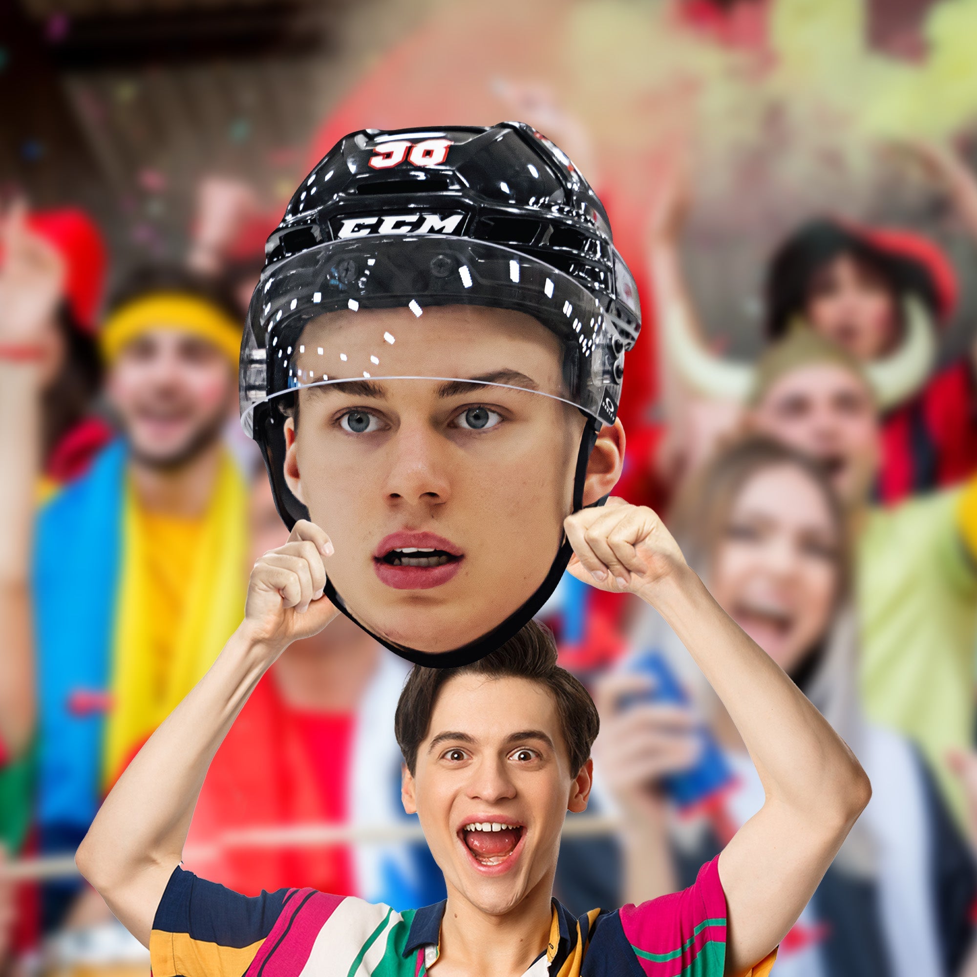 Connor Bedard - Big Head - Official NHLPA - Chicago Blackhawks - Foam Core Cutout