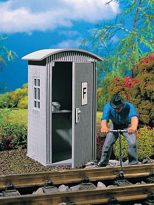 Vollmer 41249 G Scale Trackside Telephone Shanty -- Kit - 4-11/64 x 3-3/4 x 5-11/64" 10.4 x 9.3 x 12.8cm
