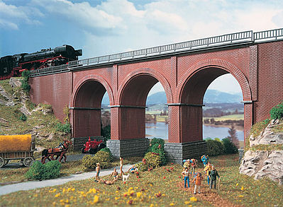 Vollmer 42513 HO Scale Viaduct -- 12-1/4 x 2-5/8 x 5-3/4"  30.6 x 6.5 x 14.3cm