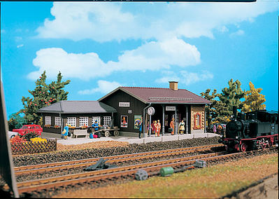 Vollmer 43525 HO Scale Schonweis Station -- 9-7/8 x 5-1/8 x 3"  25 x 12.8 x 7.8cm