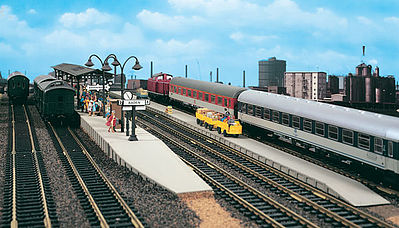 Vollmer 43558 HO Scale Service Platform -- 35-1/4 x 1-1/8 x 1/4"  29 x 10 x 9cm