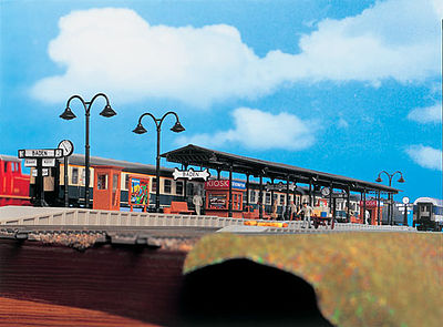 Vollmer 43562 HO Scale Baden Station Platform -- 44-13/16 x 2-11/64 x 3-13/32"  112 x 5.4 x 8.5cm