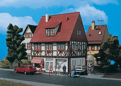 Vollmer 43669 HO Scale Book Storead Value Set -- 4-3/16 x3-1/4 x 5-1/2"  10.5 x 8.2 x 13.8cm