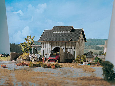 Vollmer 43727 HO Scale Barn -- 5-1/2 x 3-3/4"  14 x 9.5cm