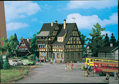 Vollmer 43754 HO Scale Village Inn Rathskeller -- 4-3/4 x 4-3/4 x 5-3/4"  12 x 12 x 14.5cm