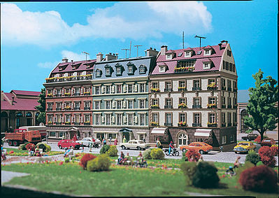 Vollmer 43780 HO Scale Set of Three Apartments