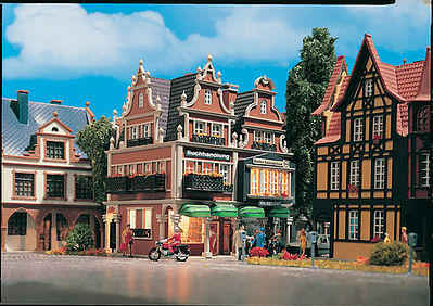 Vollmer 43842 HO Scale Book Store -- 3-7/8 x 3-3/8 x 5-5/8"  10 x 8.5 x 14.5cm
