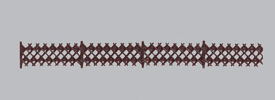 Vollmer 45018 HO Scale Fence Diamond Pattern -- Approximately 74-3/4" 190cm long