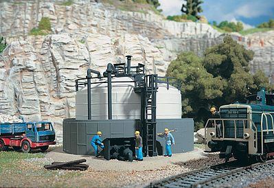 Vollmer 45530 HO Scale Diesel Tank -- 7-21/64 x 5-11/16 x 3-13/16"  18.3 x 14.2 x 9.5cm