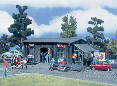 Vollmer 45602 HO Scale Repair Shop -- 5-1/8 x 3-15/16 x 2"  12.8 x 9.8 x 5cm